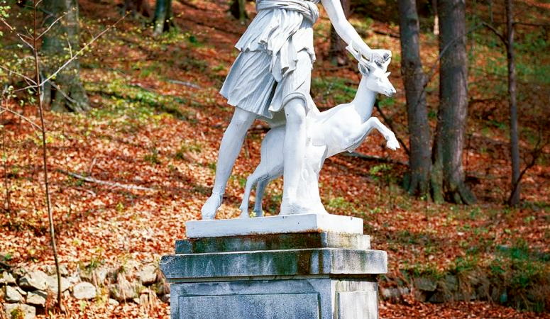 Statue im Kurpark